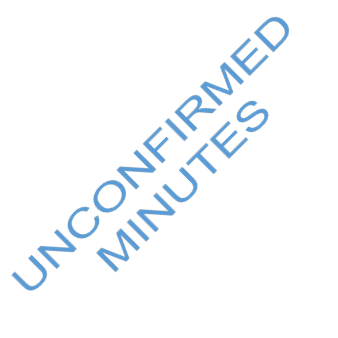 UNCONFIRMED MINUTES
