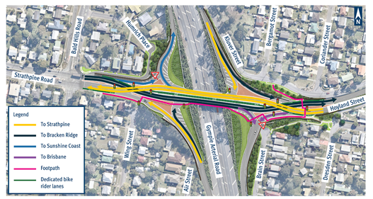 A map of a highway

Description automatically generated